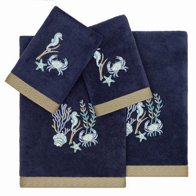 4 Piece Turkish Cotton Towel Set