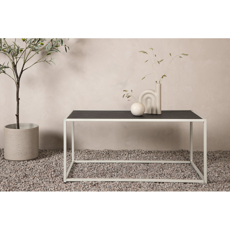 Kamreen Rectangular Metal Outdoor Coffee Table , 60cm cm W 110cm cm D