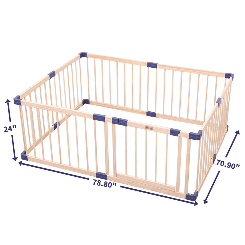 Safety Gate, 24" H x 71" W x 79" D