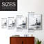 NAUTICAL Series DXXXV Framed Print - Solid Wood-107496134-107496141