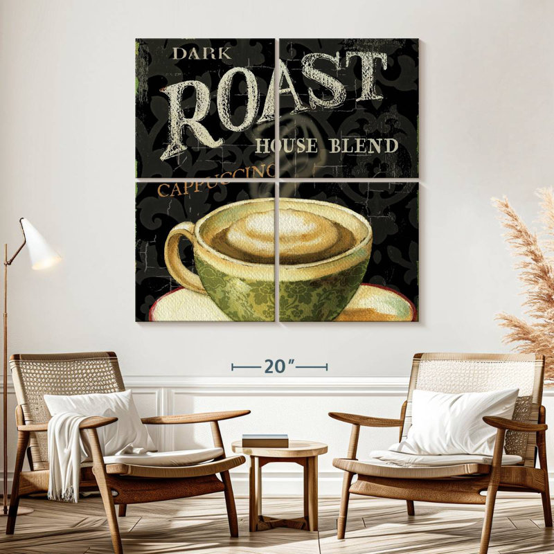Yarlin Café du jour III, H 57 po x l 57 po