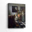 Le concert - galerie tendue sur toile par Johannes Vermeer-562639704