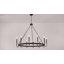 Lustre de style bougie en acier à 12 lumières Arango-1099160946