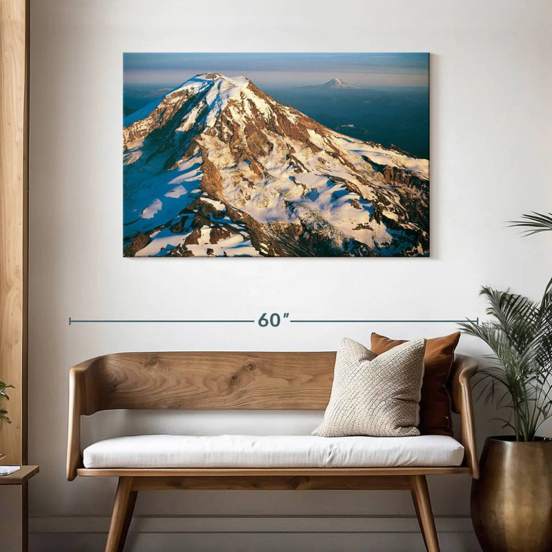 Alvord ensoleillé au Mont Rainier, H 30 po x l 45 po