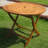 Blaser 2 - Person Wood Patio Dining Set with Round Table