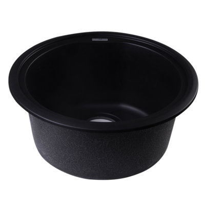 17.13'' L Single Bowl Granite Kitchen Sink