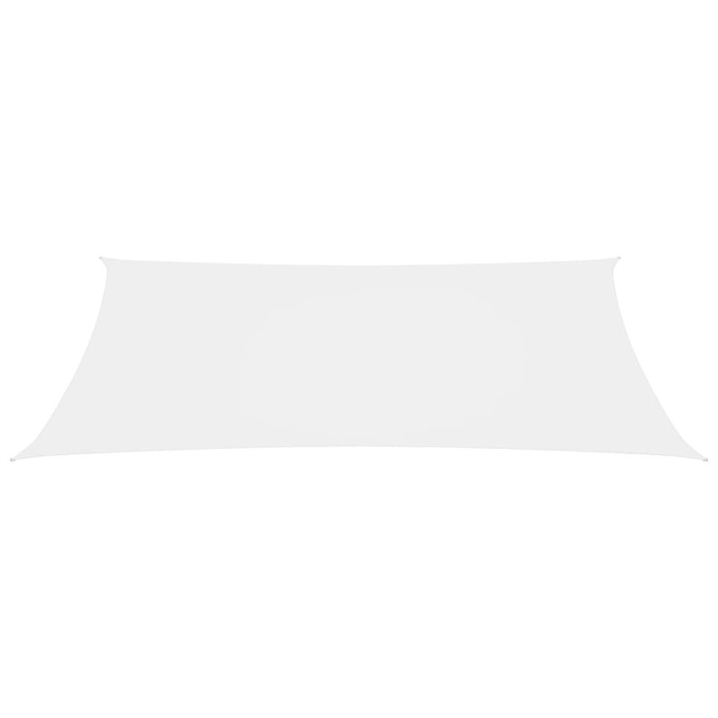 Prunedale Rectangular Shade Sail, White, 300cm x 600cm