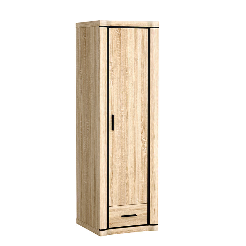 Clothing Wardrobe Dallas D-19, Sonoma Oak, Additional shelves