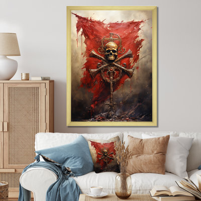 Pirate Flag Jolly Rogers Legacy - Pirate Wall Art