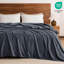Soft & Cozy Faux Fur Reversible Fleece Throw Blanket -918887655-918887656