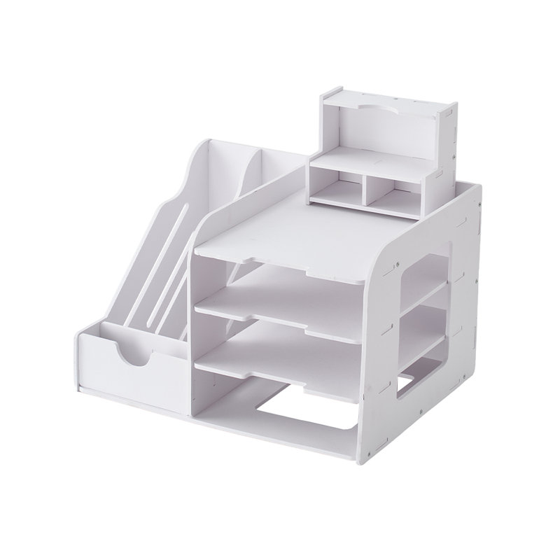 PVC；Wood-plastic Composite Board Desk Organiser