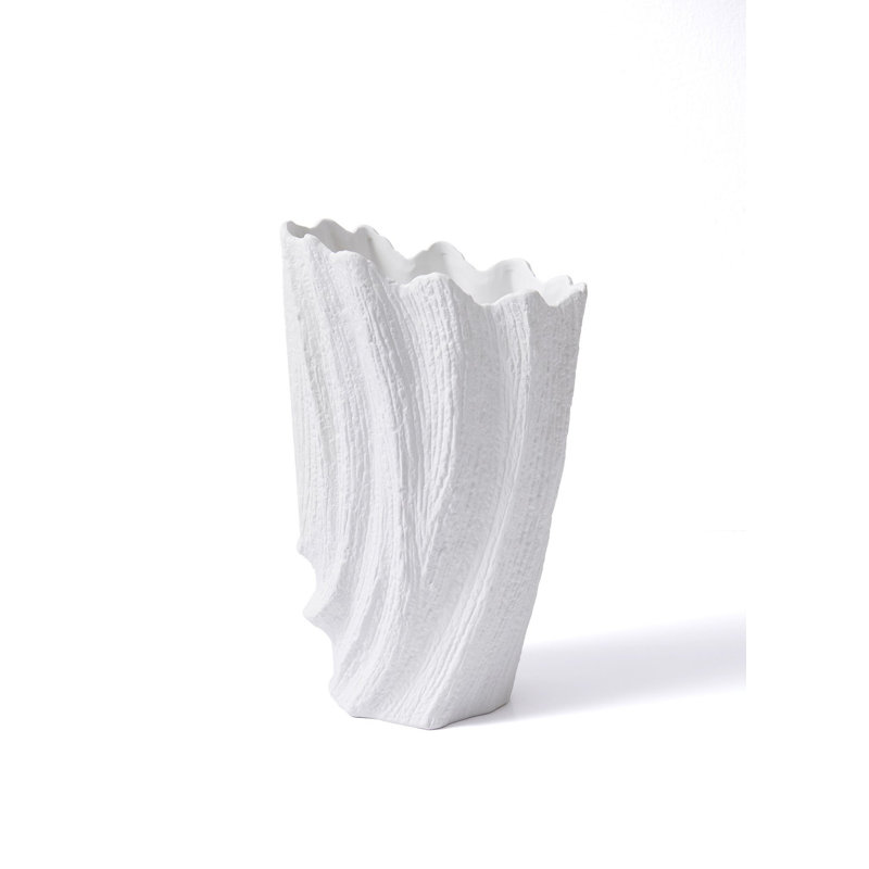 Vase, H 23 po x l 16 po x P 38 po