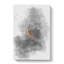 Partial Solar Eclipse in Abstract - Wrapped Canvas Drawing - Wrapped Canvas-55338429