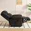 Fauteuil inclinable en similicuir Minisha-1633656652
