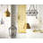 Venegas 1-Light Single Bell Pendant in Brushed Nickel-18793804