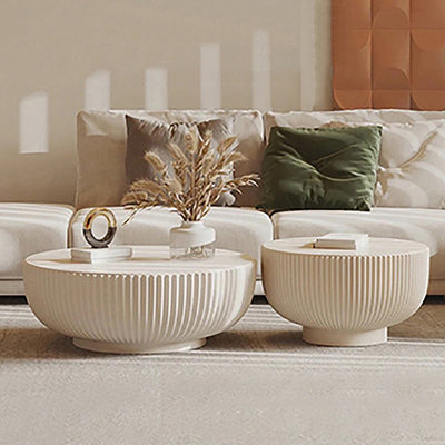 Round advanced creative multi-functional tea table