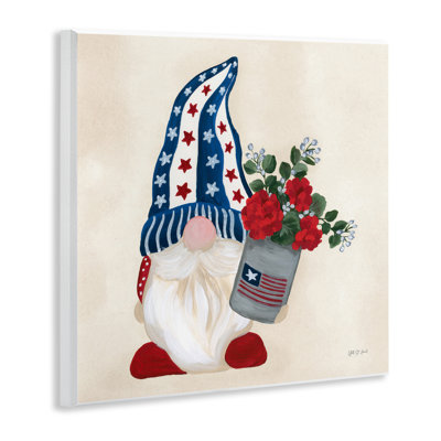  Art mural Americana Summer Gnome par Yvette St. Amant