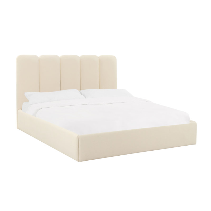 Lit Chresfield, Très grand, Crème Boucle
