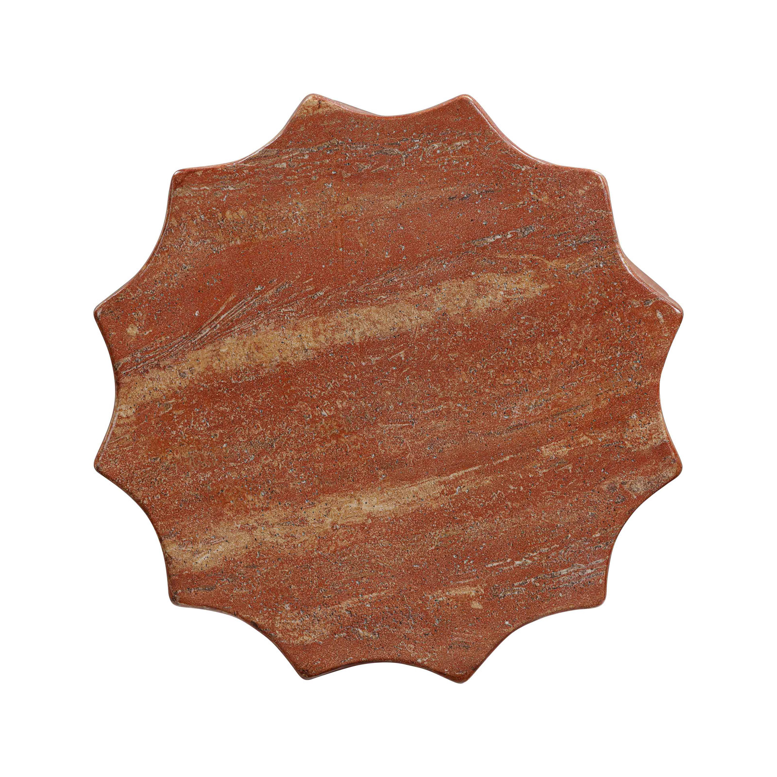Centano End Table, Red
