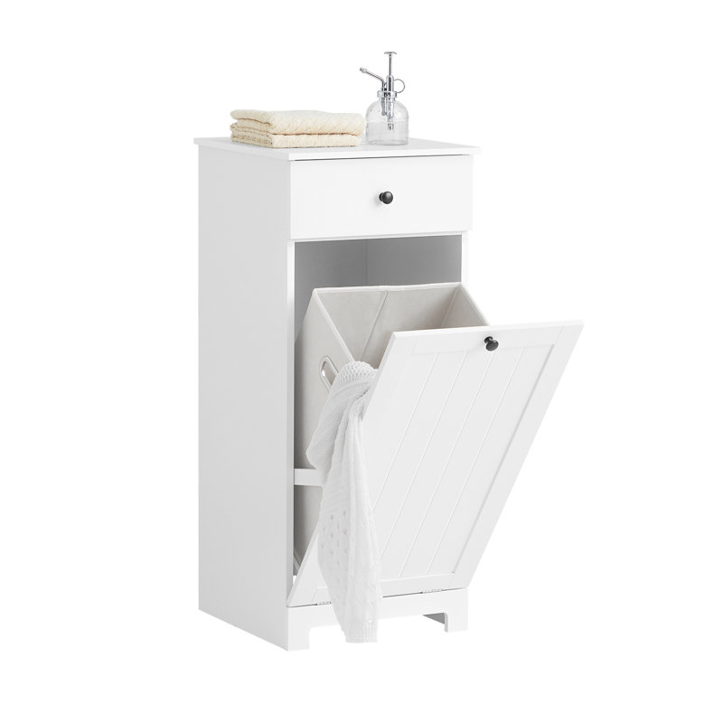 Wood Cabinet Laundry Hamper