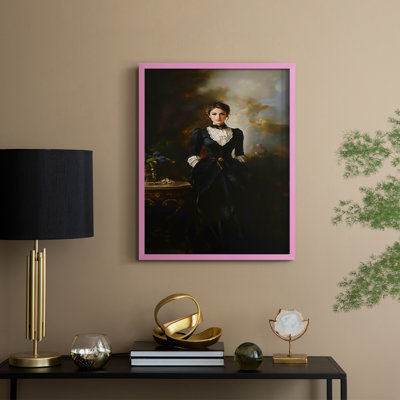 Reproduction encadrée WOMEN Series CCXLI - bois massif