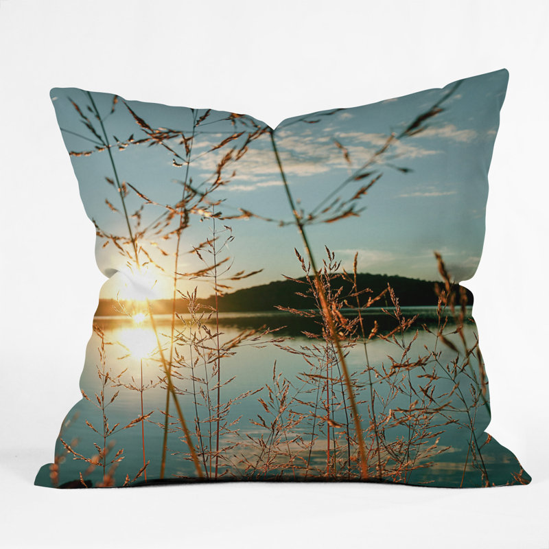 Coussin décoratif intérieur / extérieur Olivia St Claire, 16 po x 1 po