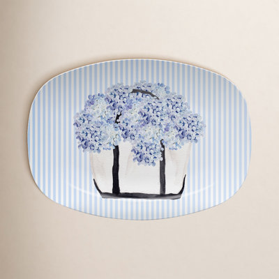 Garden Party Summer Tote Platter