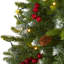 Arbre de Noël vert réaliste en épinette artificielle à DEL-718294032