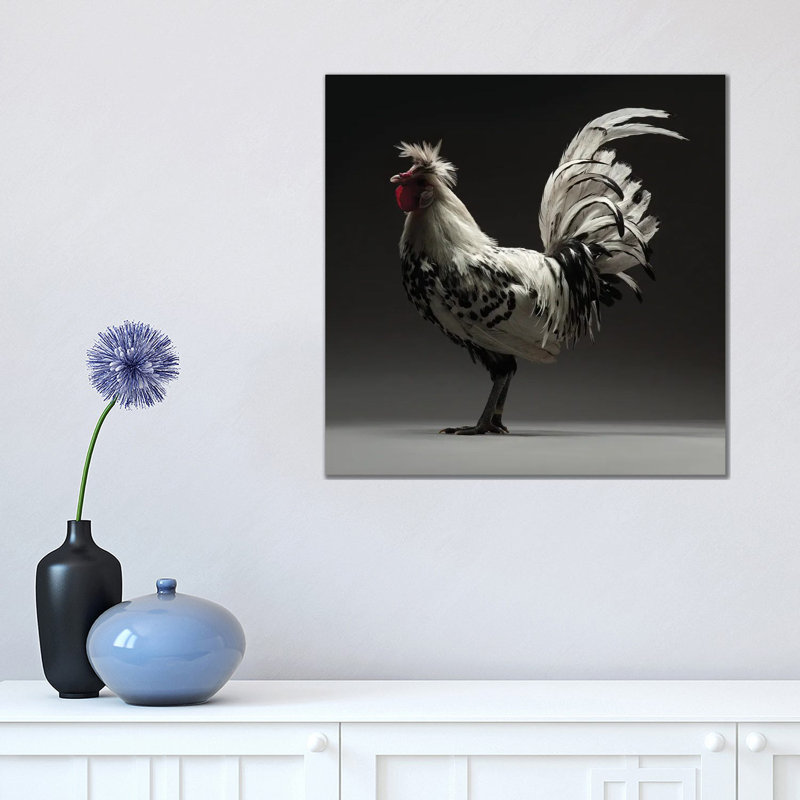 Appenzeller Tufted by CHICken - Wrapped Canvas Print, 45.72 cm H x 45.72 cm W x 1.91 cm D