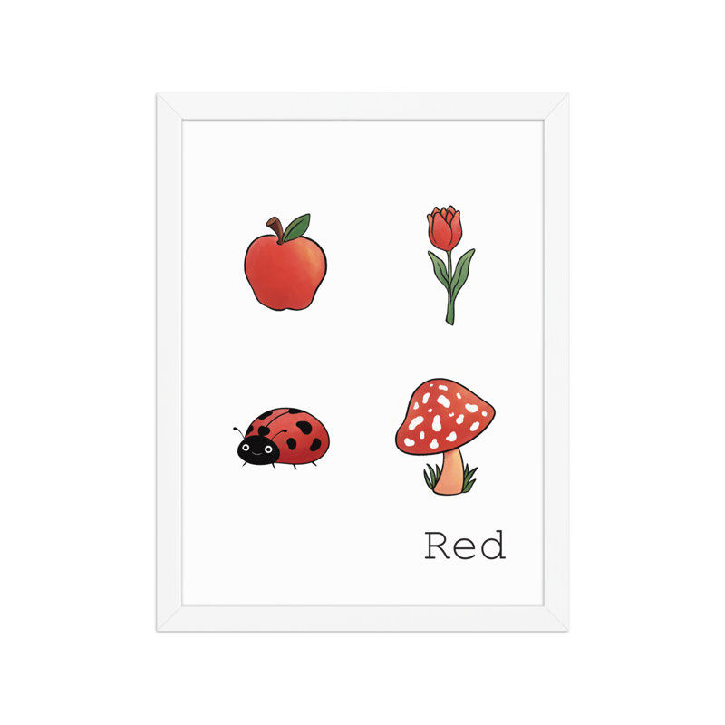 Red | Framed Poster