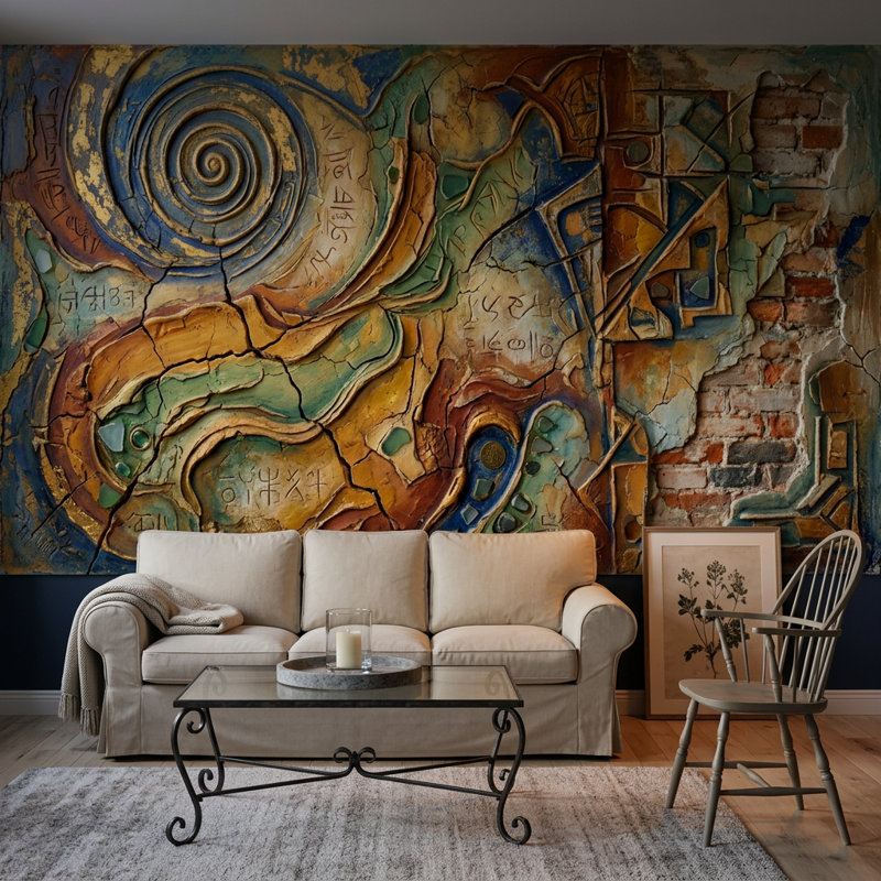Papier peint mural brique Brick Wall, Texturé non collé, 160 po x 108 po