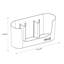 Rangement pour tasses et serviettes jetables