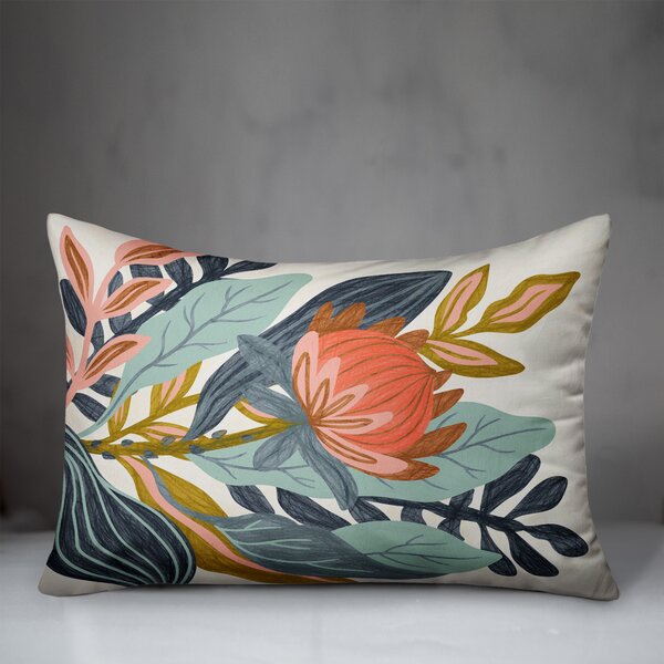 Victoria Wool Blend Throw Pillow Gracie Oaks Size: 18 x 18, Fill Material: Pillow Cover