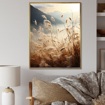 Ivory Island Meadows Mountain View sur toile
