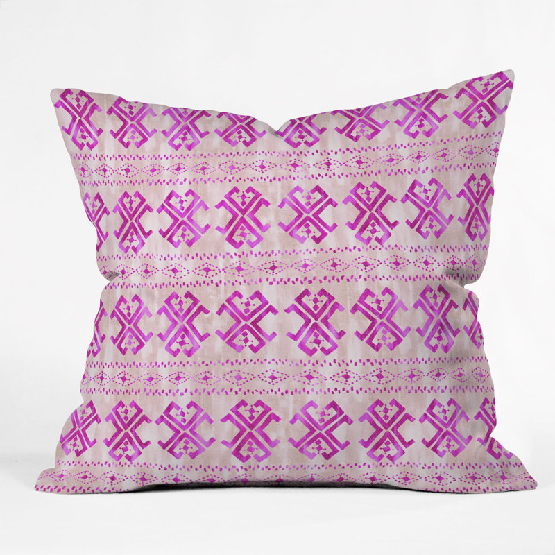 Coussin décoratif intérieur/extérieur schatzi brown justina, 16 po x 1 po