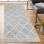 Tapis ivoire délavé à la machine Lusko Tessa-378122963-346992001