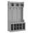 Kierra Hall Tree 40'' Wide with Bench and Shoe Storage-1355289054