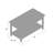 Rustic Solid Wood Slate Coffee Table-29908623