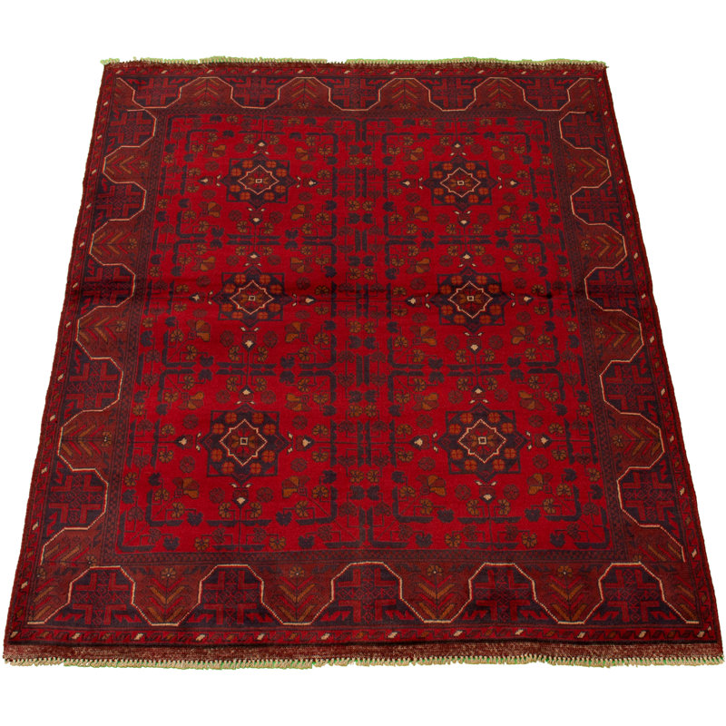 Tapis de zone en laine 5 pi x 6 pi 2 po main-of-kind-noué la 2010 esari Allaina