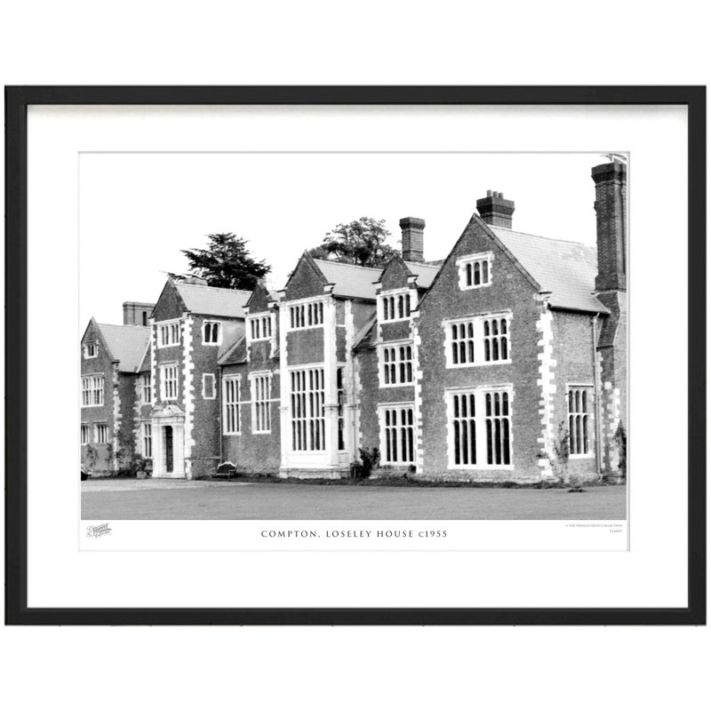 Compton, Loseley House C1955 by Francis Frith - Single Picture Frame Print, 40cm H x 50cm W x 2.3cm D