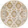 Kaed Machine Woven Oriental Area Rug 