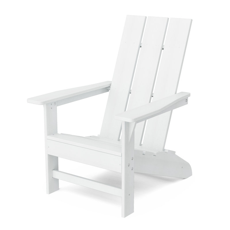 Freedom Modern Adirondack Chair, White