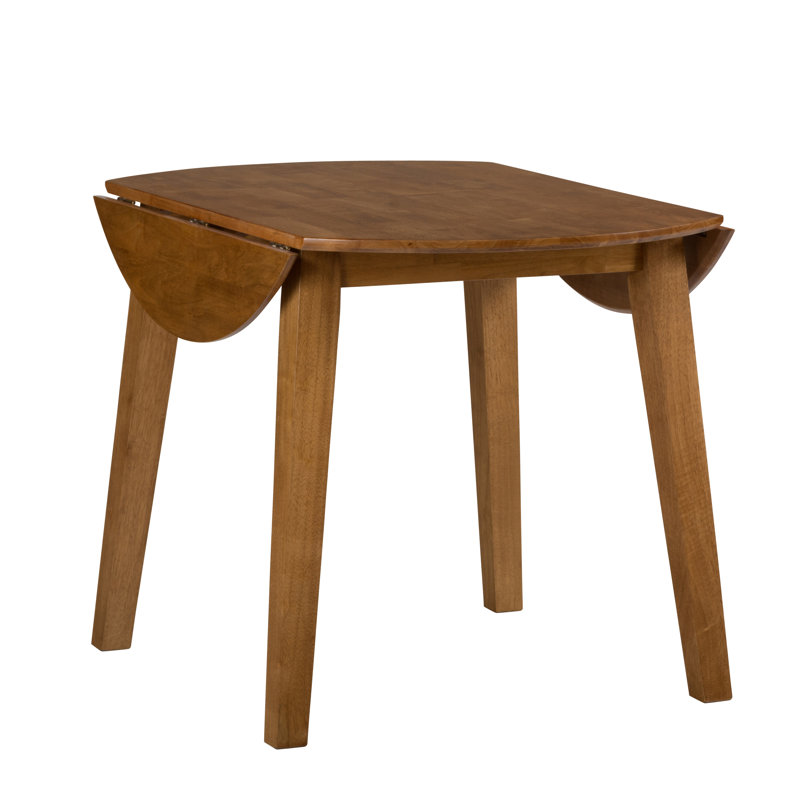 4 - Person Solid Wood Top Four Leg Dining Set, Honey