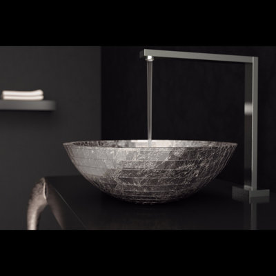 Lavabo de salle de bain vasque circulaire