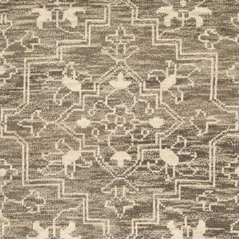 Kenya Brown / Beige Oriental Rug, Rectangle 8' x 10'