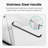 56"-60"W*72" H  Semi-Frameless Double Sliding Shower Door, Bypass Shower Door, 1/4" (6Mm) Thick SGCC Tempered Glass Door