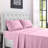 Lux Decor 6-Piece Ultra-Soft Microfiber Sheet Set Deep Pocket Fitted Sheet, Wrinkle & Fade-Resistant, Hotel Quality Bedding-1581428033-1581428045