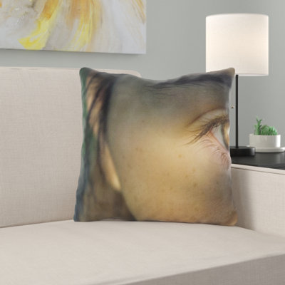 Housse et insert de coussin carré Eye