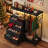 Lumina 4-Drawer Dresser with Clothes Rack and Charging Station-542607879