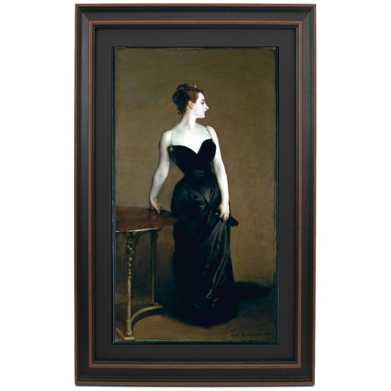 Madame X par John Singer Sargent, H 15 po x l 24 po